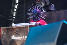 Craig Jones of Slipknot photo by Ros OGorman