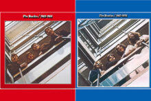 Beatles Red and Blue albums