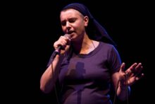 Sinead O'Connor at Point Nepean, Victoria 2008 photo by Ros O'Gorman