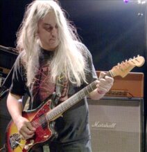 J Mascis of Dinosaur Jr, photo by Ros O'Gorman