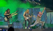 Iron Maiden at Power Trip 2023 photo by Richard Gilkerson