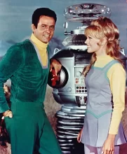 Mark Goddard and Marta Kristen in Lost In Space