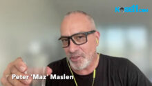 Peter 'Maz' Maslin of Boom Crash Opera