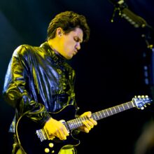 John Mayer at Rod Laver Arena Melbourne photo by Ros 'Gorman