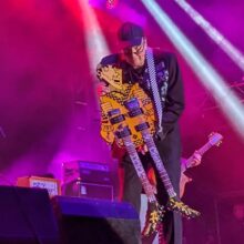 Rick Nielsen of Cheap Trick photo by Winston Robinson