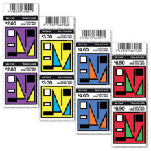 Split Enz True Colours Stamps NZ