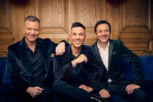 Tim Campbell, Anthony Callea and John Foreman