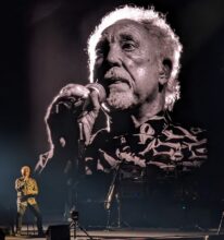 Tom Jones in Melbourne 27 March 2024 photo by Winston Robinson