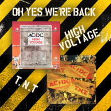 AC/DC first two Australian releases