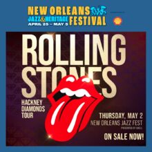 Rolling Stones New Orleans Jazz Festival