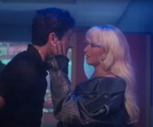 Sabrina Carpenter and Barry Keoghan in Please Please Please video