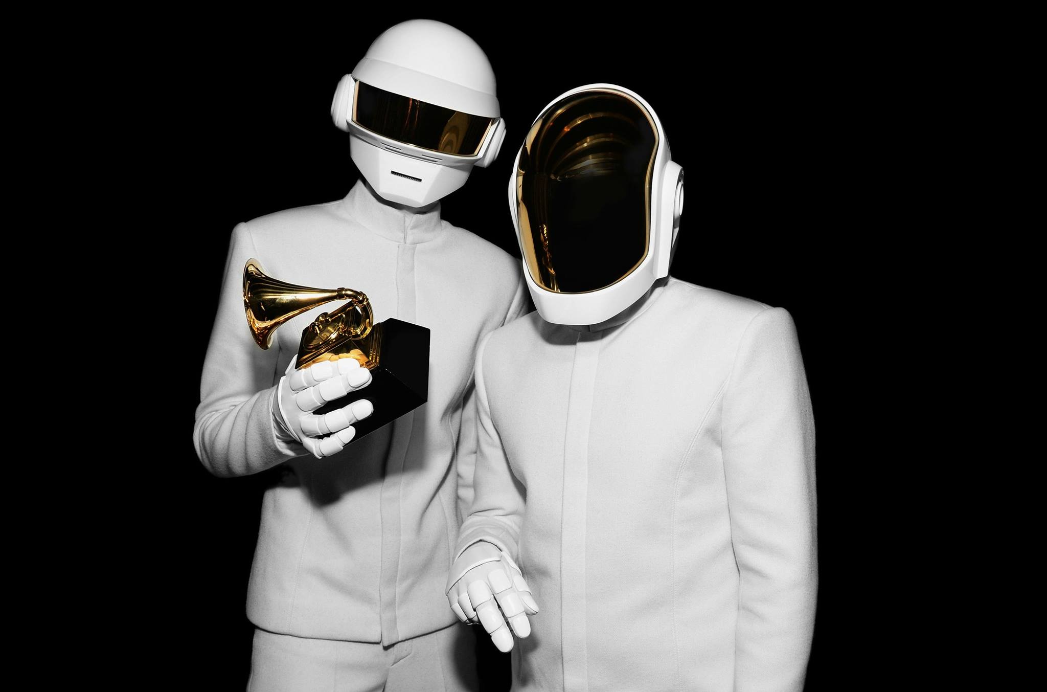 BE@RBRICK 100％ Daft Punk (White Suit Ver.) Guy-Manuel de