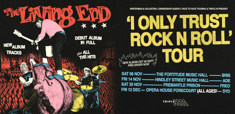 The Living End Face To Face Touring 2025