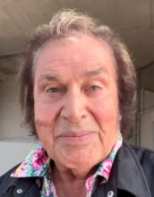 Engelbert Humperdinck takes a walk down Hollywood Blvd