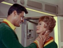 Guy Williams and June Lockhart in Lost In Space