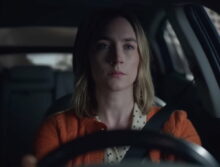 Saoirse Ronan in 2025 video for Talking Heads Psycho Killer