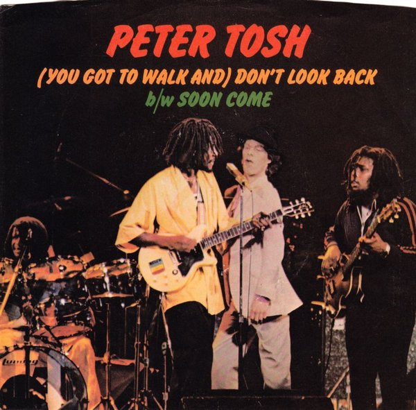 ジャマイカ7” The Wailers / Peter Tosh & The Dancing Shoes / Dont Look Back 5 Coxsone Records /00050 Peter Tosh and Mick Jagger Reggae Classic Video 'Don't Look Back