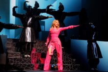 Kylie Minogue performs live on the Tension Tour 2025