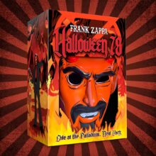 Frank Zappa performing live at The Palladium, New York City in 1978 during his legendary Halloween concerts.
