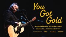 Brandi Carlile and Bonnie Raitt perform during the John Prine tribute at Nashville’s Ryman Auditorium for You Got Gold