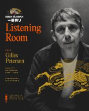 Gilles Peterson To Curate The Kirin Ichiban Listening Room In Sydney