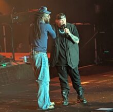 Jelly Roll performs The Angels’ Am I Ever Gonna See Your Face Again live in Melbourne, 28 October 2029.