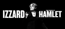 Eddie Izzard performing one-person Hamlet live on stage