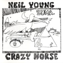 Neil Young And Crazy Horse During Zuma Sessions 1975