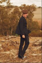 Tim Rogers performing during an intimate Australian concert.