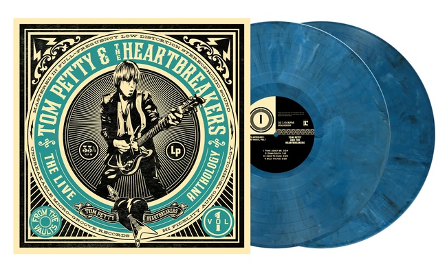 Tom Petty Estate Releases Ultra-Limited Cool Blue Vinyl Of Live