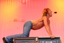 Iggy Pop photo by Ros O'Gorman