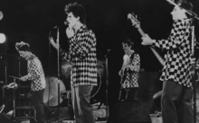 Split Enz performing live at the Capitol Theatre Sydney in 1979