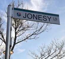 Jonesy Lane St Kilda dedicated to Spencer P Jones