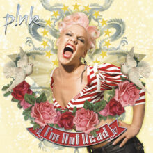 Pink I'm Not Dead 20th Anniversary Album Cover Art