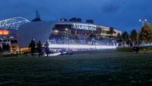 Rod Laver Arena part of Melbourne Park photo from Melbourne Park
