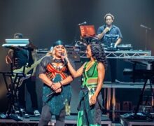 Chilli of TLC performing live at a The Palais St Kilda in Melbourne by Winston Robinson