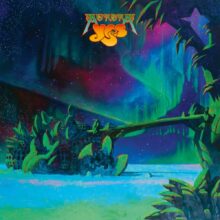 Yes band Aurora album artwork featuring Roger Dean design