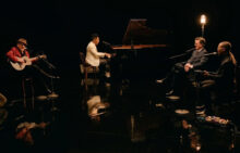 Elvis Costello John Batiste Stephen Colbert Lewis Cato final perform Jump Up at the Late Night Show 21 May 2026