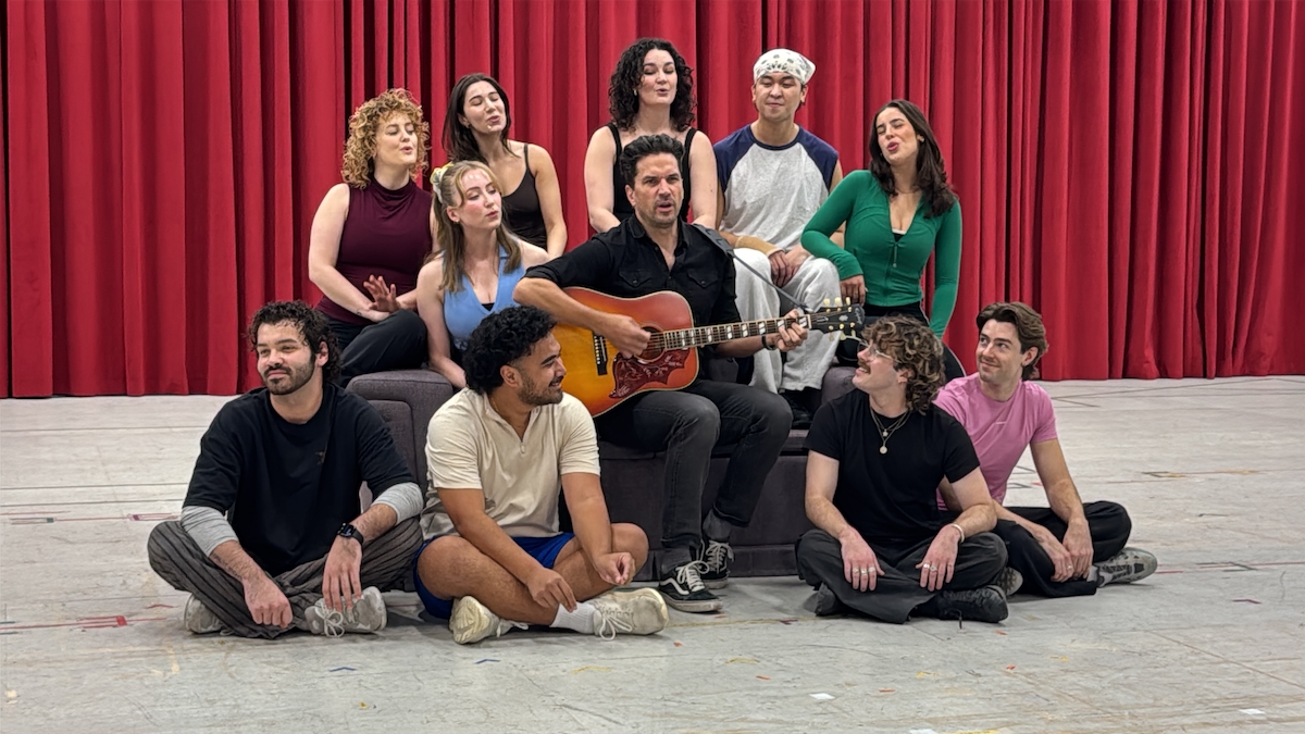 Cast of A Beautiful Noise The Neil Diamond Musical photo by Winston Robinson
