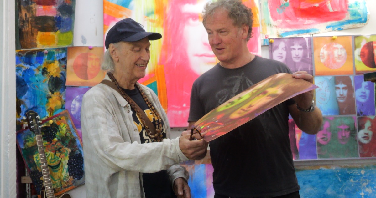 Dave Davies and Christian Furr Studio 4