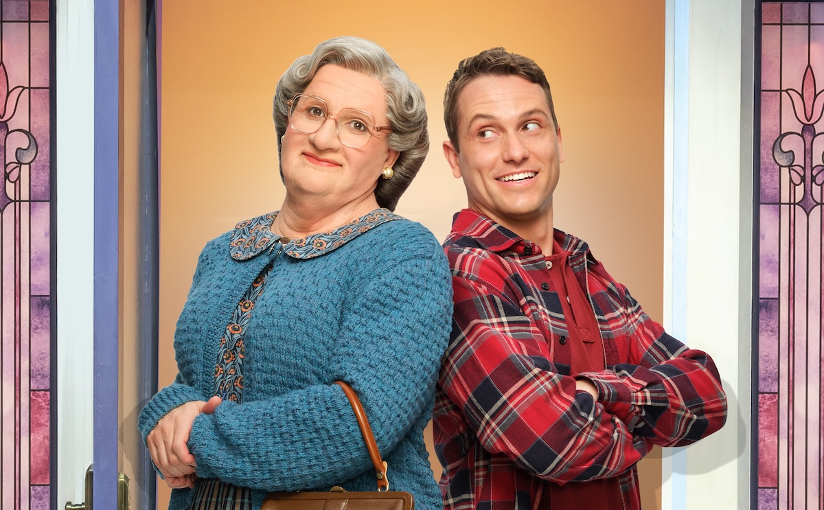 Mrs Doubtfire Australian cast photo