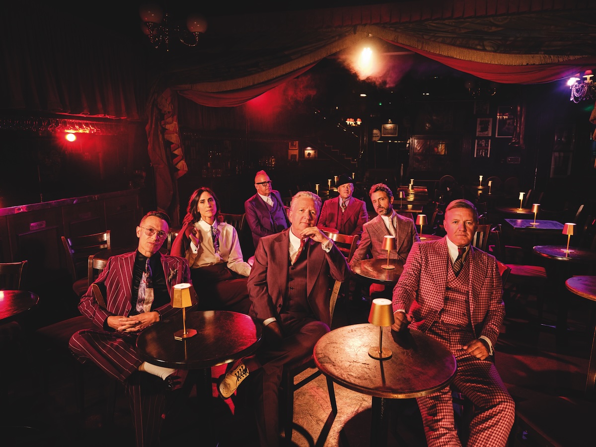 The Band Squeeze in 2025 photographed by Dean Chalkley