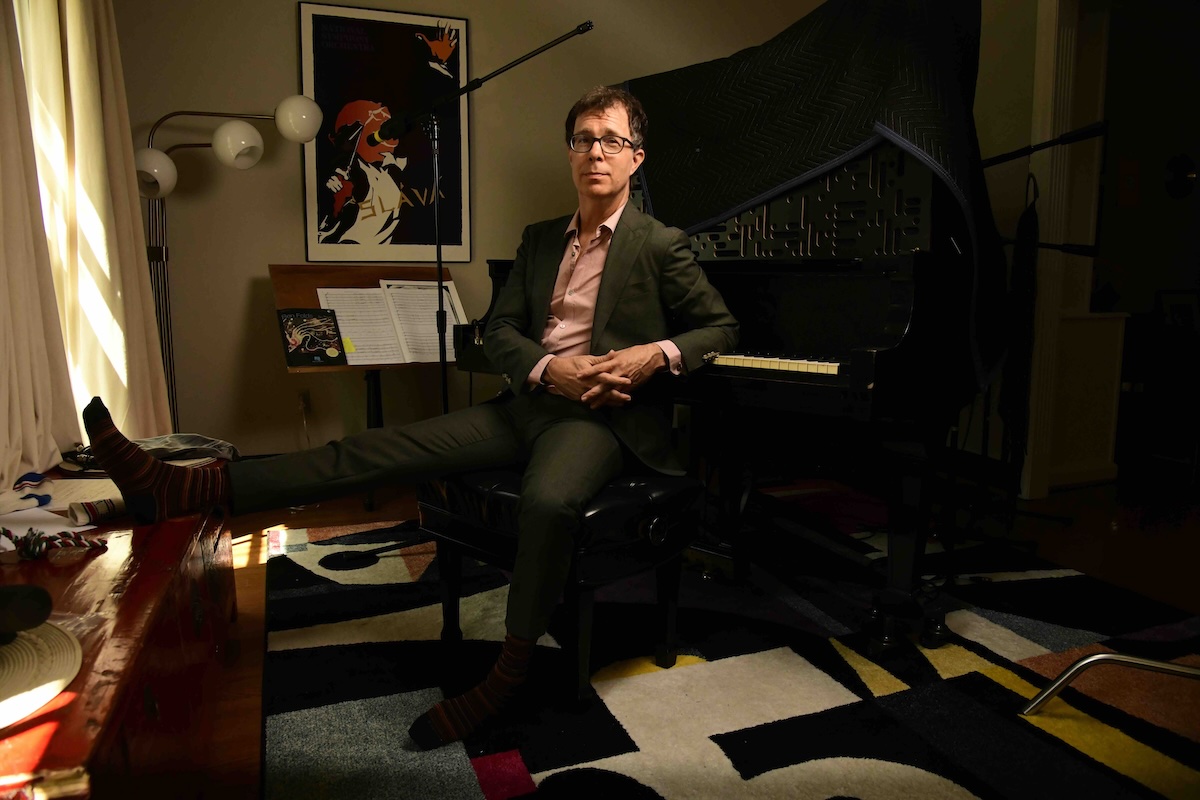 Ben Folds performing with the Melbourne Symphony Orchestra