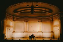 Cameron Winter performing solo at Carnegie Hall for Live At Carnegie Hall