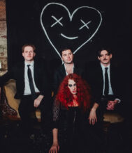 Joan & The Giants performing with frontwoman Gracie Newton-Wordsworth