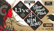 Live, Stone Temple Pilots and 4 Non Blondes headline Lookout 2027 in Australia