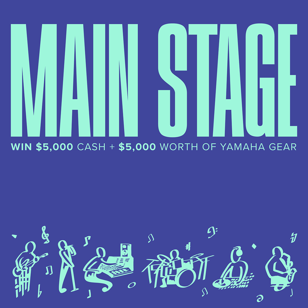 Yamaha Main Stage Grant 2026 supporting Australian musicians