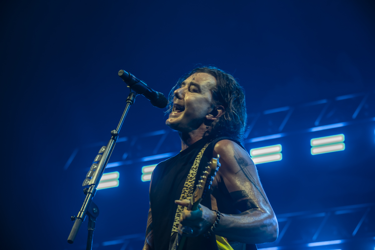 Bush perform live at John Cain Arena Melbourne with Gavin Rossdale