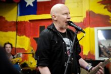 Cheetah Chrome, Dead Boys guitarist, performing with Batusis at SXSW in 2010