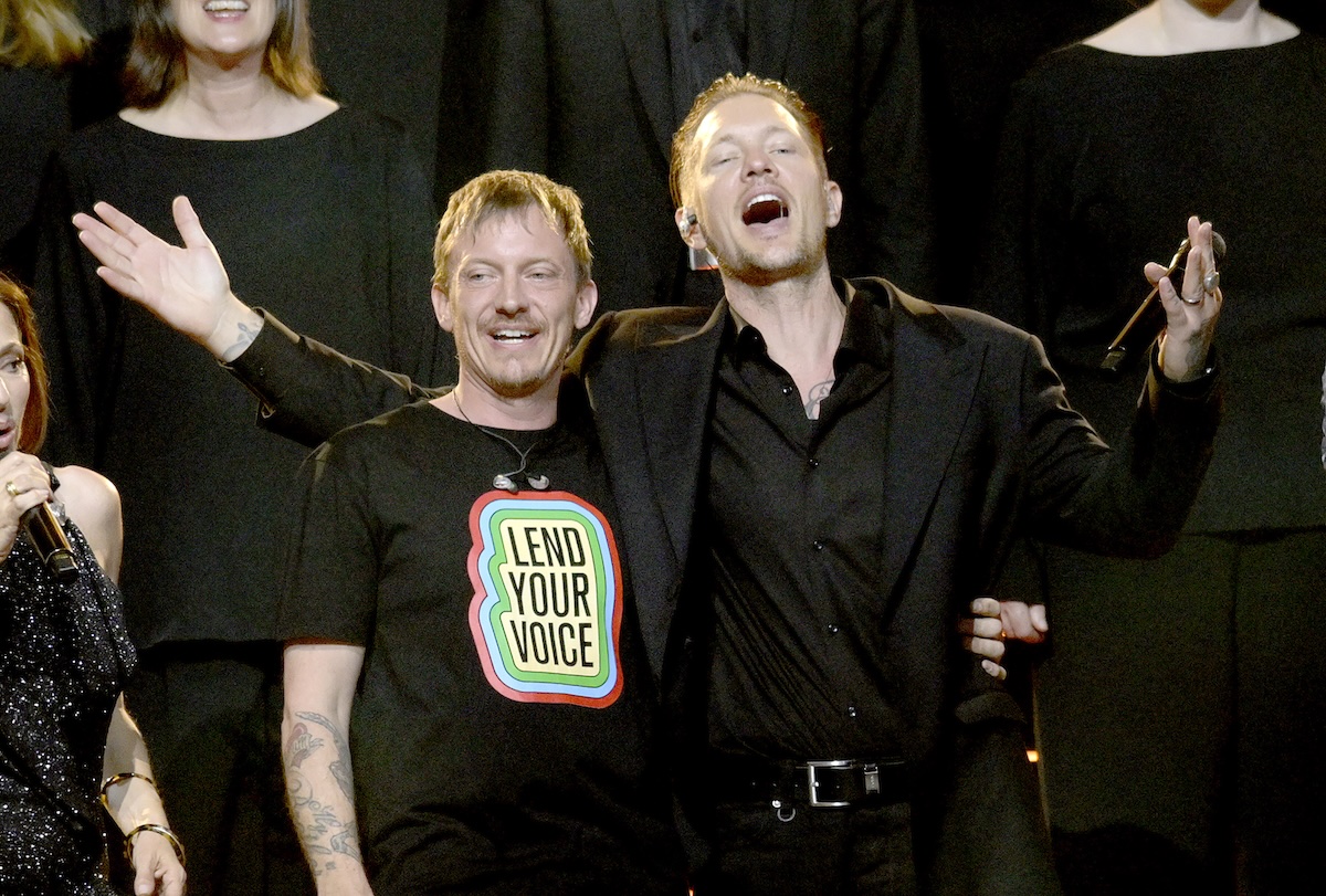 John Farnham Celebration Concert cast performing at Rod Laver Arena Melbourne